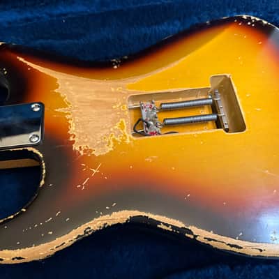 MJT Custom 1 Piece Alder Stratocaster with LH VegaTrem and Texas Specials image 3
