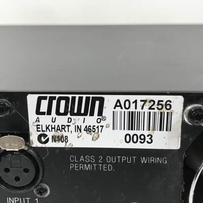 Crown XLS 202 Two Channel Power Amplifier image 9