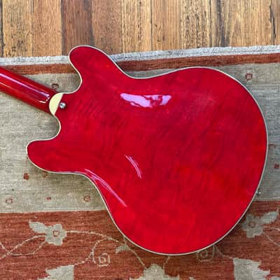 Eastman T486-RD Semi-Hollow Electric w/OHSC image 4