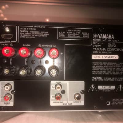 Yamaha RX-V467 525-Watt 5.1 HDMI AV Receiver bundle image 8