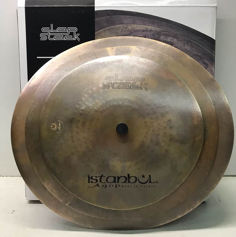 Istanbul Agop Clap Stack 11/13/15" Cymbal Trio 2020 - Traditional image 1