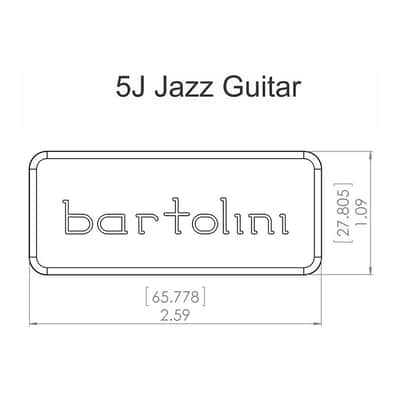 BARTOLINI 5J Johnny Smith Jazz Dual Coil image 4
