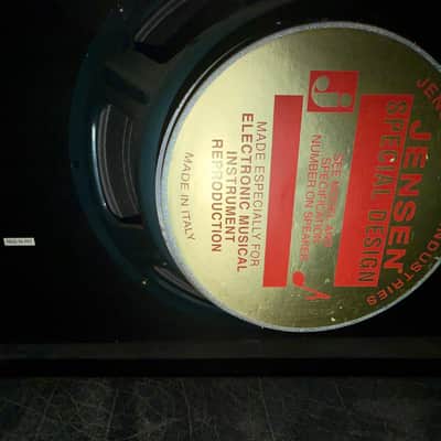 Fender Pro Reverb amp 1x12 Jensn Speaker 2002 - Black image 5