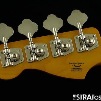 Fender Squier Classic Vibe 70s Precision P Bass NECK &TUNERS Maple Block Inlays. image 6