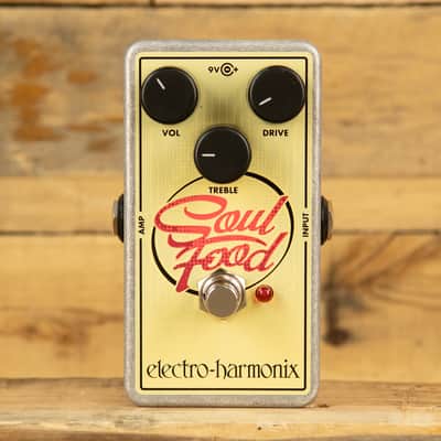 Electro-Harmonix Soul Food Overdrive - EHX Transparent Overdrive and Boost - W/Power Supply image 1