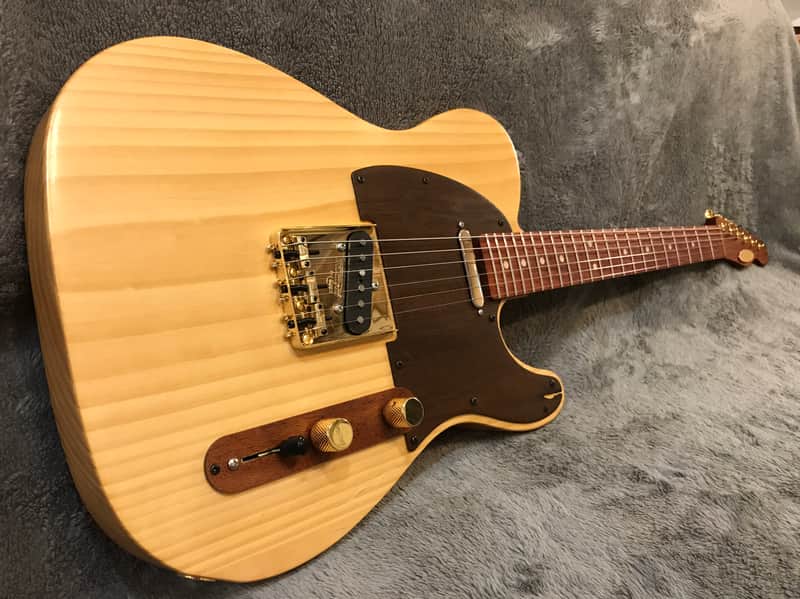 Pickard "Red Neck Tele" Pine image 1