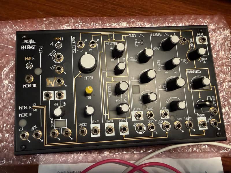 Make Noise 0-Coast Patchable Synthesizer 2008 - Present - Black image 1