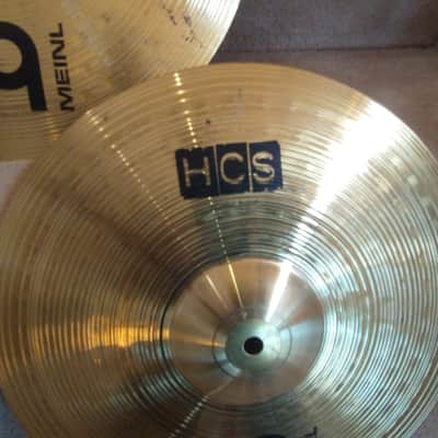 Meinl HCS cymbal set: 20 Ride, 16 crash, 14 hi hats matched set clean condition image 8