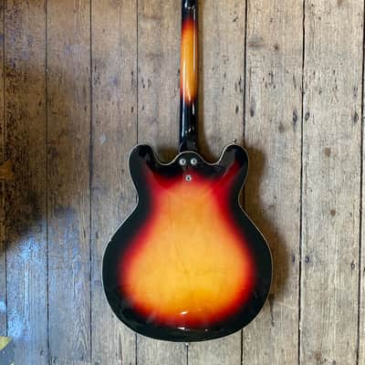 1960's Mosrite Celebrity with Bigsby in Sunburst finish image 7