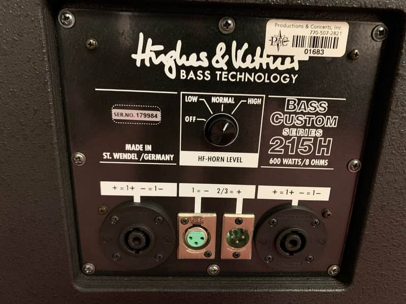 Hughes & Kettner Bass Base 600 (w/Cabinets) | Reverb