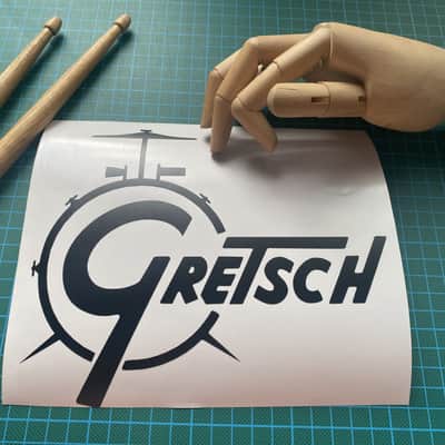 Gretsch Drum Decal image 3