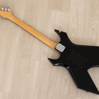 1988 BC Rich Warlock NJ Series Black w/ Floyd Rose, Nagoya Japan