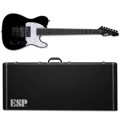 ESP LTD SCT-607 Baritone 7-String Electric Guitar Black 607B + ESP Case - New image 1