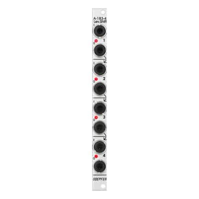 Doepfer A-183-4 Quad Level Shifter Eurorack Module image 1
