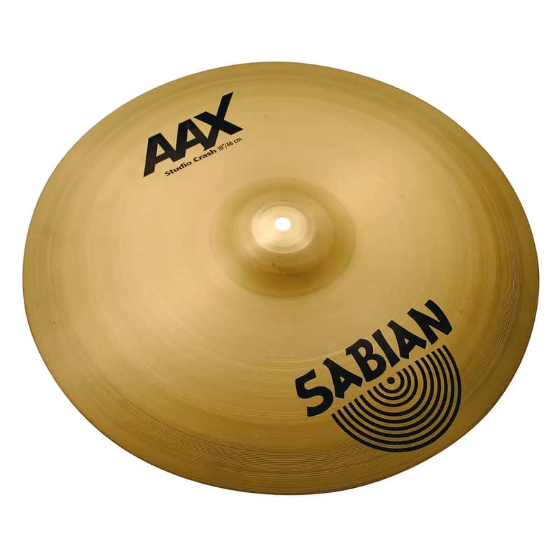 Sabian 18" AAX Studio Crash Cymbal 2002 - 2018 image 1