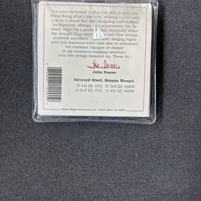 John Pearse Strings Mandolin set # 2200H 80/20 Bronze Wound Heavy Gauge image 1