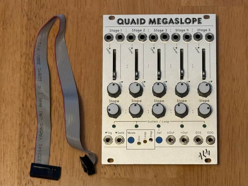 ALM/Busy Circuits ALM020 Quaid Megaslope Multi-Mode Modulator Eurorack Synth Module 2018 - Present - Silver image 1