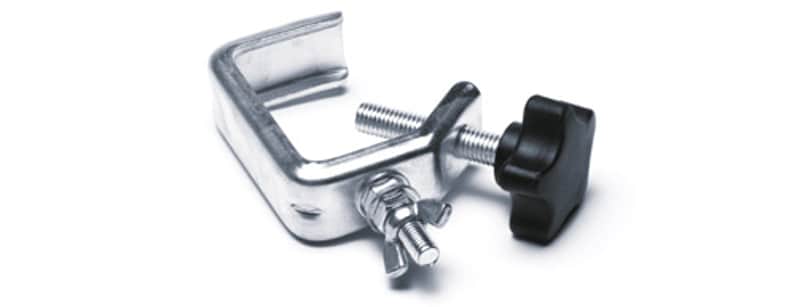 Global Truss MINI-C-CLAMP-BLK Light Duty C-Clamp, Max Load 75 lbs, Black image 1