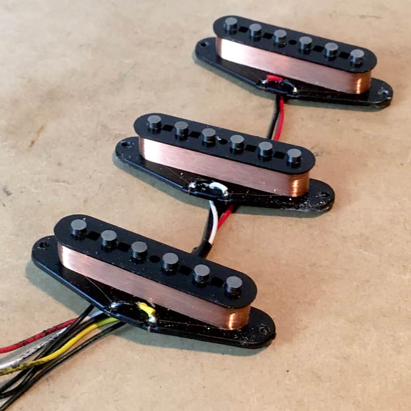 Vintage 2000s Fender Highway One HOT Strat Guitar Pickups 11.61 B 12.2 M 11.65 N Rare! image 1