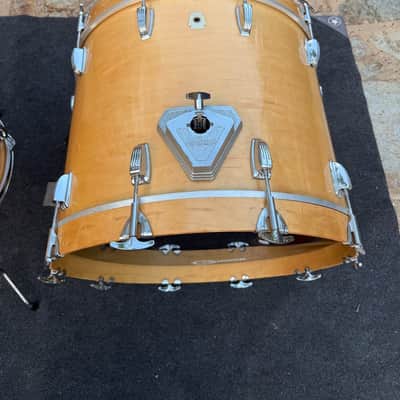Ludwig Classic Maple 3 pc Drum Set kit -Natural Finish image 6