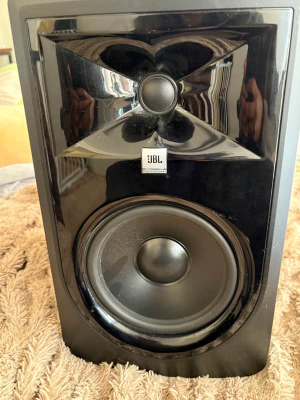 JBL 306P MkII 2-Way 6.5" Active Nearfield Studio Monitor (Single) 2010s - Black image 1