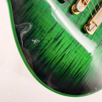 2012 Gibson Limited Edition Les Paul Custom – Green Widow image 19