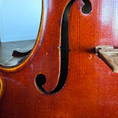 Mathias Neuner 15.5” viola with certificate 1809 - One piece back image 5