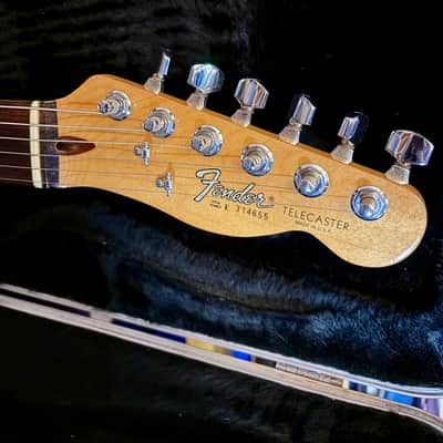 Vintage Fender Elite Telecaster 1983 w/RARE Pickguard - Black image 7
