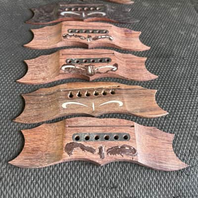 Lot of 13: Vintage Gibson J-200 Rosewood Bridges LUTHIERS SPECIAL image 5