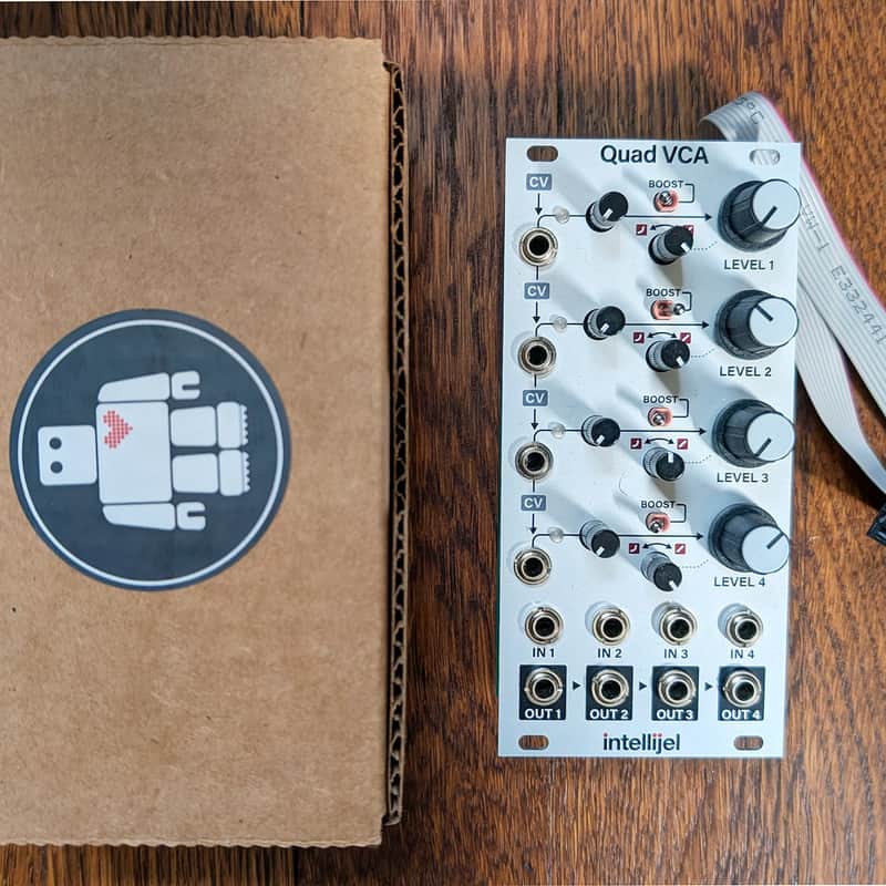 Intellijel Quad VCA Eurorack Synth Module (2026)