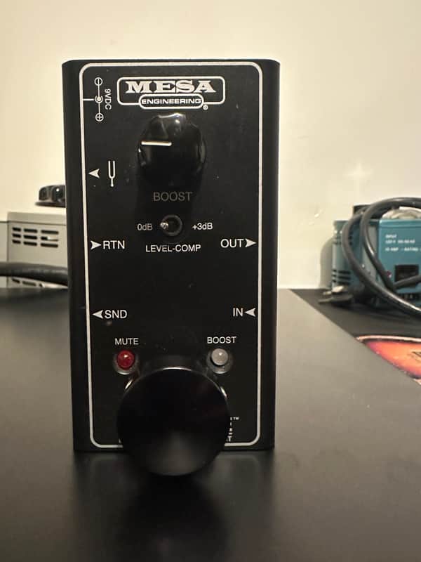 Mesa Boogie High-Wire Dual Buffer & Boost 2010s - Black image 1