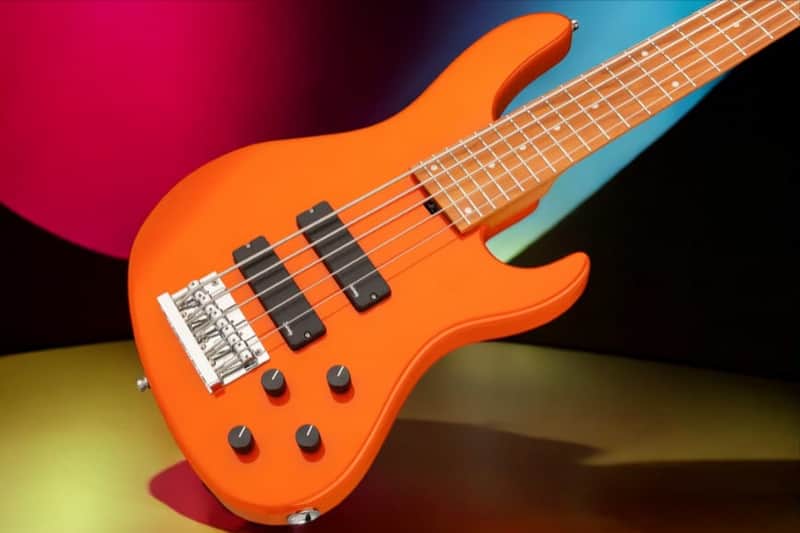 Sadowsky MetroExpress 5-String 24-Fret Modern Bass Roasted Maple Fingerboard 5-String Solid Candy Apple Orange Metallic High Polish image 1