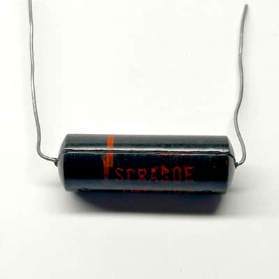Sprague New Old Stock .1 uF / 400V Black Beauty Capacitor 1960's Fender Jazz Bass upgrade image 2