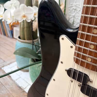 1966 Fender Electric XII Factory Black Rare Custom Color Vintage Collector 12 strings image 7