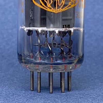Amperex 12AU7 ECC82 • 1970 • 100% BALANCED Gm & mA tube • Strong NOS • Orange Globe • Philips, Heerlen ΔOB2 • Amplitrex AT-1000 Digitally Tested • Quite Very Low Noise • A-11 image 8