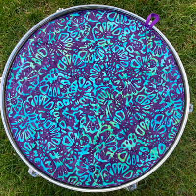 13" single layer Drum Bunny cloth drum cover - dampener - partial mute - compare to Drum Tortillas - Quesadilla - Big Fat Snare image 1