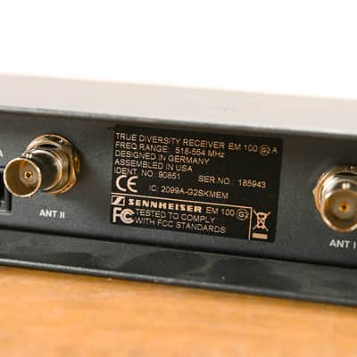 Sennheiser ew 100 G2 Bodypack Wireless System 518-554MHz (NO PSU) CG01Y83 image 8