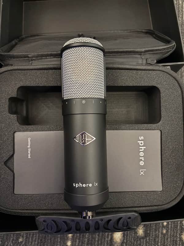 Universal Audio Sphere LX  Large Diaphragm Modeling Microphone 2023 - Present - Black image 1