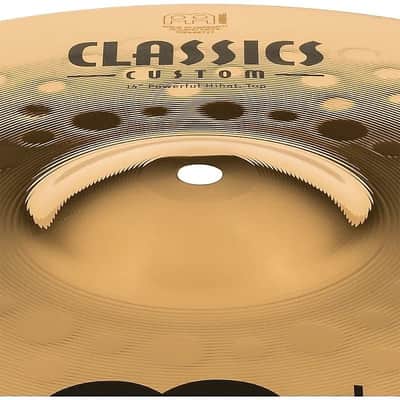Meinl Classics Custom CC14PH-B 14" Brilliant Powerful Hihat, pair (w/ Video Demo) image 3