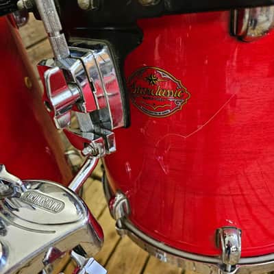 Tama Starclassic Maple Drum Kit, Made In Japan, Ruby Red USED! RKRUB251125 image 4