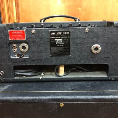 Vox 1966 Foundation Bass Amplifier with Fine Corinthian Black Tolex image 5