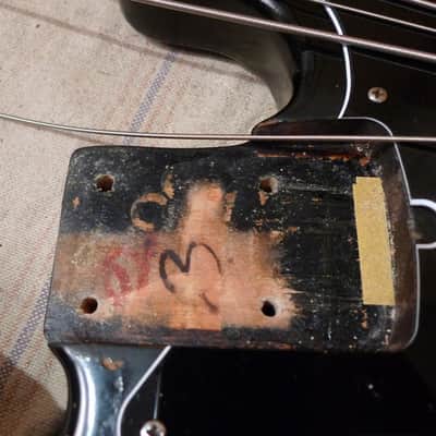 Fender Precision Bass  1968 Black image 8