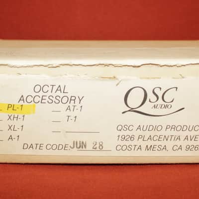 QSC PL-1  Power Limiter Octal Module (w. manual and box) NOS image 3