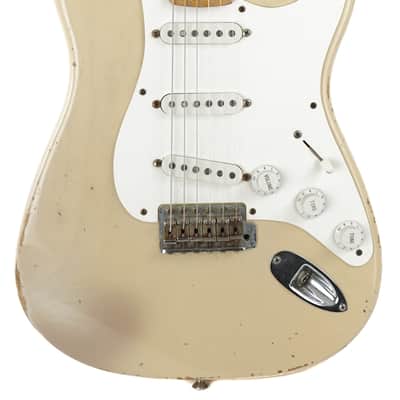 1999 Fender Custom Shop 1950's Stratocaster Cunetto Relic Blonde image 2