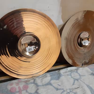 Zildjian 14" A Custom Hi-Hat Cymbals (Pair) 1991 - Present - Brilliant image 12