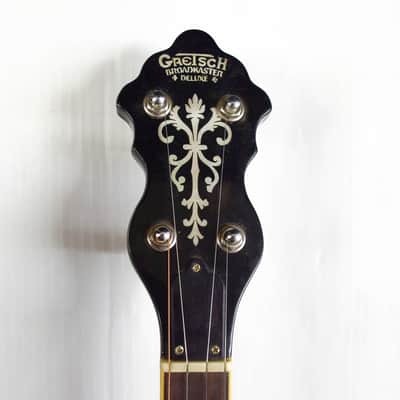 Gretsch G9400 Broadkaster "Deluxe" 5-String Resonator Banjo 2016 - Natural image 4