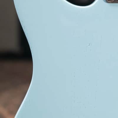 Fender 1969 Telecaster Electric Guitar Refinished Blue with Hardshell Case - Used image 20