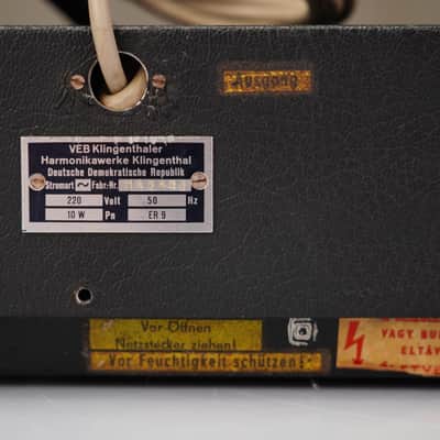 Vermona ER-9 Analog Drum Machine Non-Functioning 220V #55817 image 12