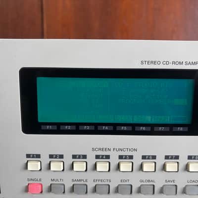Akai CD3000XL Ver1.54 16 bit stereo digital sampler New LCD Backlight image 5