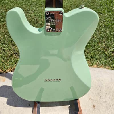 Fender Limited Edition FSR American Standard Telecaster with All Rosewood Neck 2016 Surf Green w/ Hard Case image 6